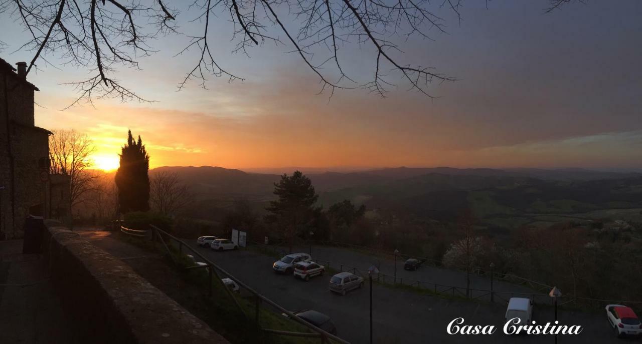 Apartmán Casa Cristina Radicondoli Exteriér fotografie